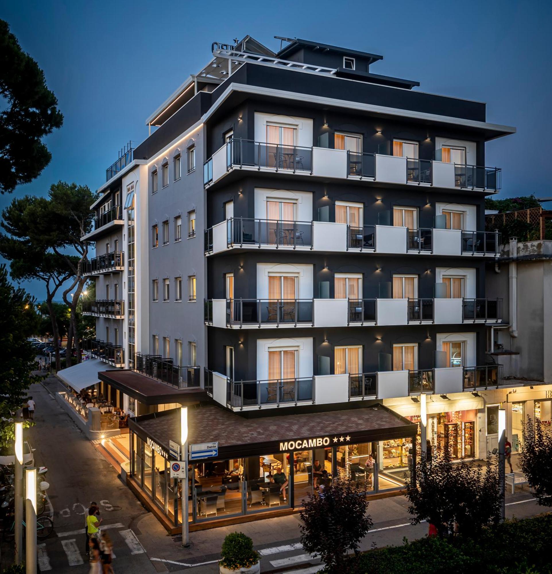 Hotel Mocambo Riccione Eksteriør billede